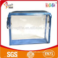 clear zippered pvc ziplock bag